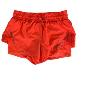 AVIA Small 4-6 Neon Orange Shorts with Brief